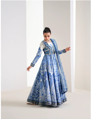 Amour by Bin Ilyas Unstitched Embroidered Lawn 3 Piece Suit