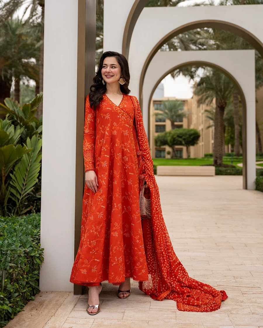 Faiza Saqlain AYA Embroidered Luxury Lawn Unstitched 3Pc Suit