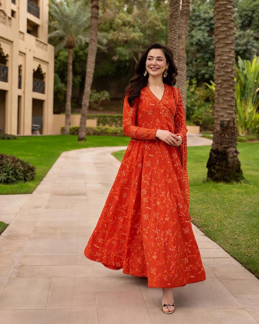 Faiza Saqlain AYA Embroidered Luxury Lawn Unstitched 3Pc Suit