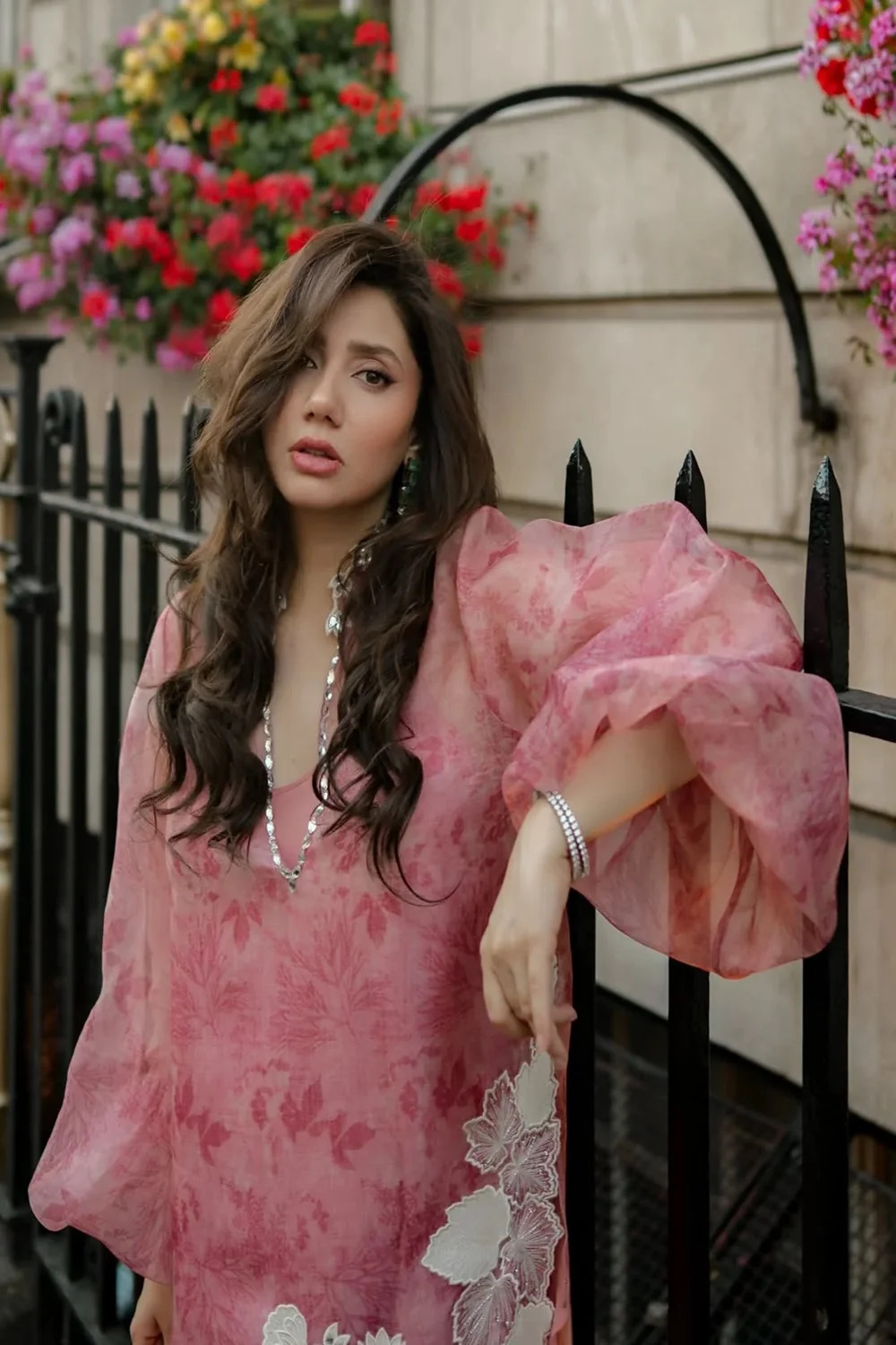 Maira Khan | Sania Maskatiya TWILA Luxury Floral Embroidered Sheesha Silk