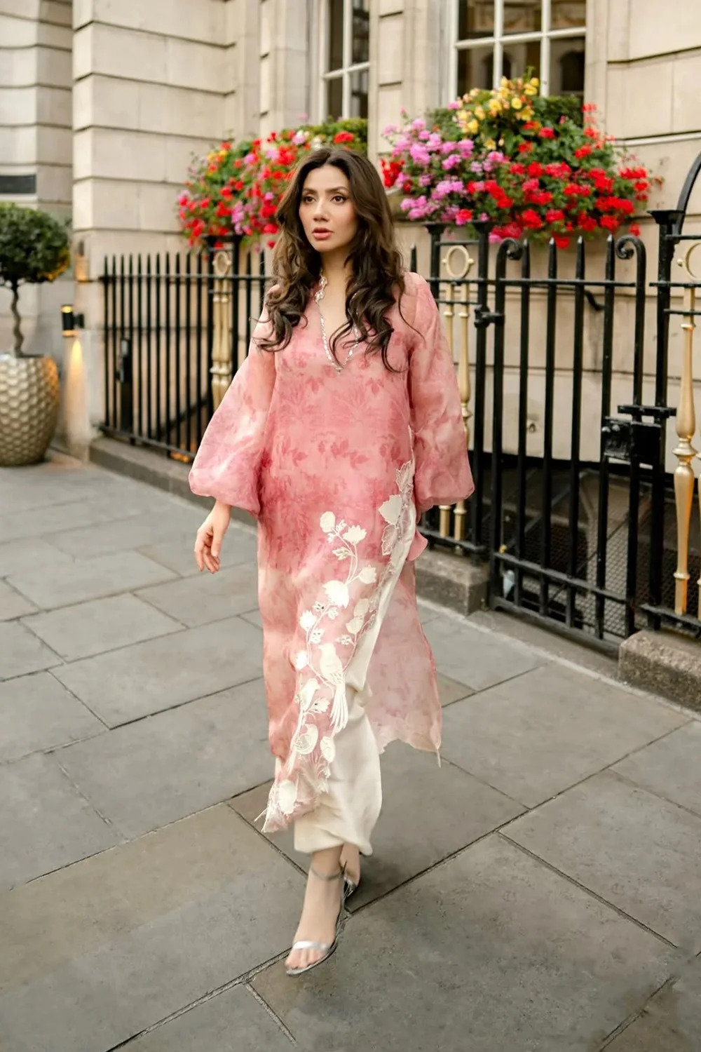 Maira Khan | Sania Maskatiya TWILA Luxury Floral Embroidered Sheesha Silk
